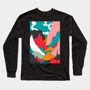 The small mountain river Long Sleeve T-Shirt